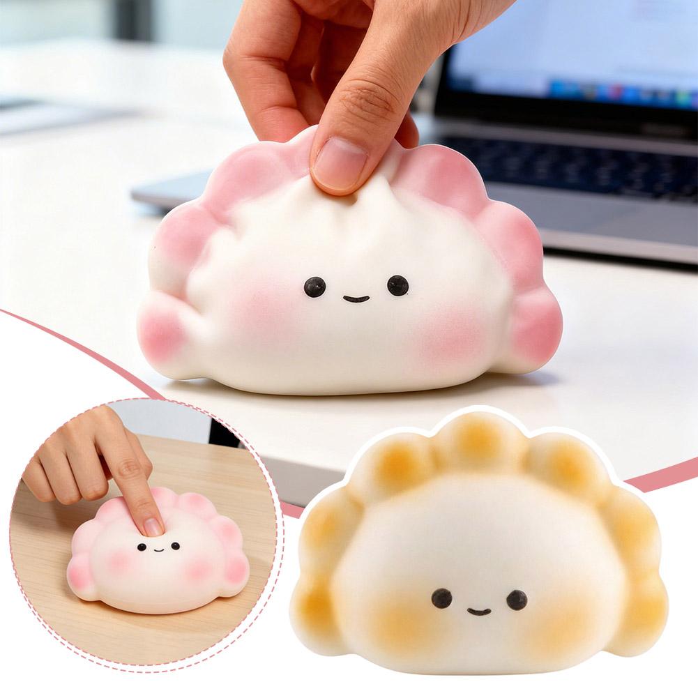 Kids Toys Dumplings - Urocze Gniotki Dumplingi Powoli Powracające do