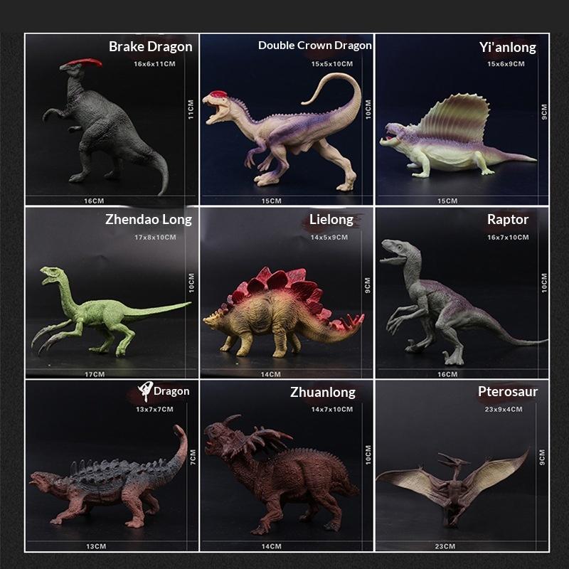 Kids Toys Dinosaur - 1 szt. Model Zwierzęcia Dinozaury Prehistoryczni
