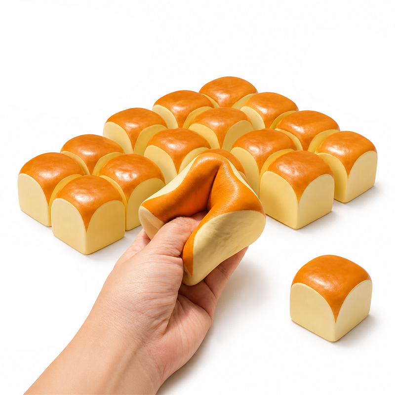 Kids Toys Dumplings - Miękka zabawka antystresowa w kształcie masła,