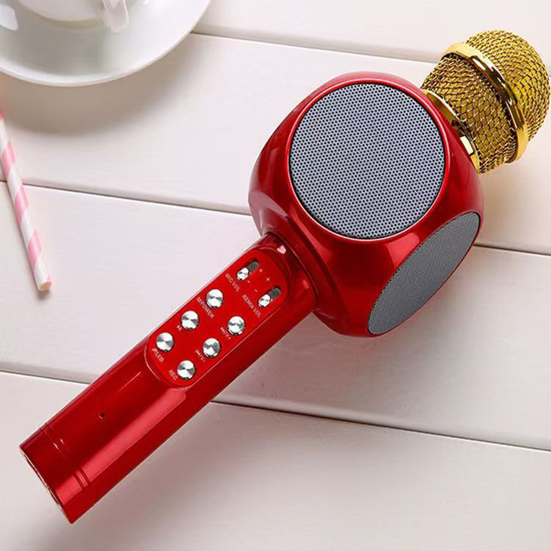 Kids Microphone Karaoke - WS1816 Bezprzewodowy mikrofon do karaoke dla