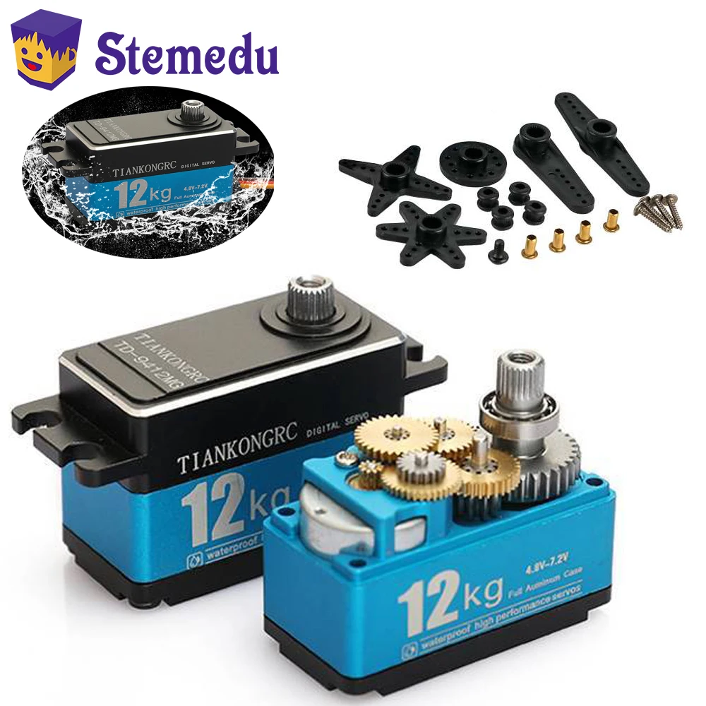 Kids Toys Remote Car - 12KG TD-9412MG W pełni metalowy serwomechanizm