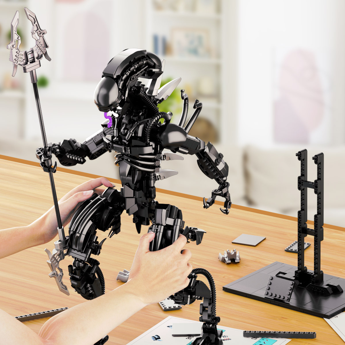 Xenomorph Kids Toys - Zestaw zabawek Alien Xenomorph Predator Figurka