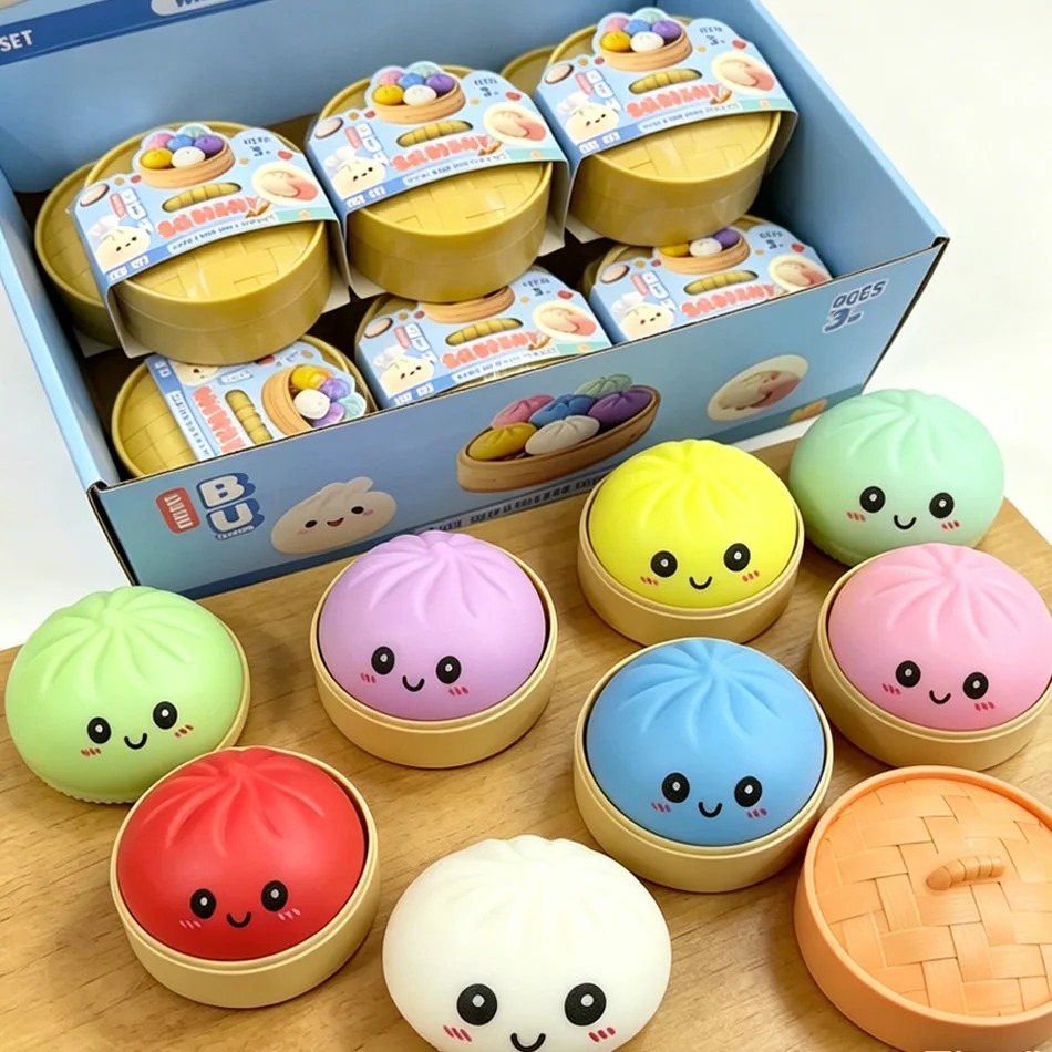 Kids Toys Dumplings - Urocza i kolorowa, wolno rozwijająca się