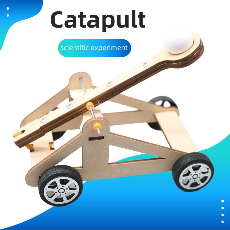 Catapult Launcher Toy - Zestaw do samodzielnego wykonania katapultry, zestaw