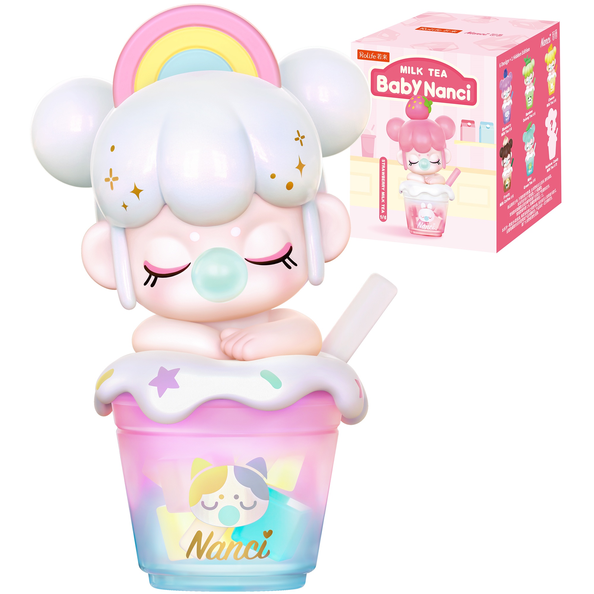 Kids Toys 3 Year Old - Rolife Nanci Blind Box BabyNanci Milk