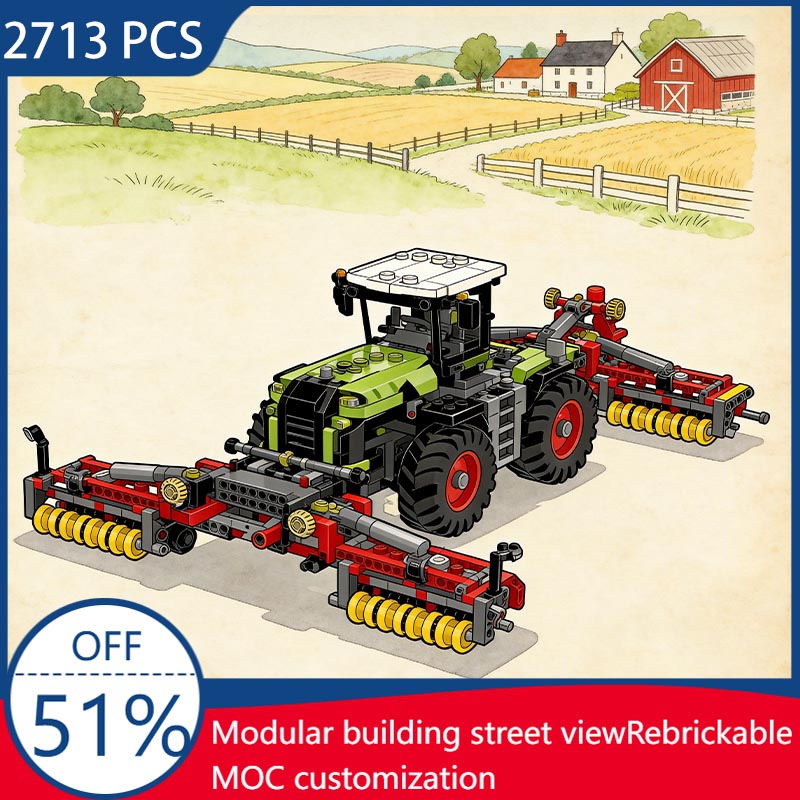 Kids Quarry Toys - NOWY 2713 Elementów Moc Luksusowy, Zaawansowany