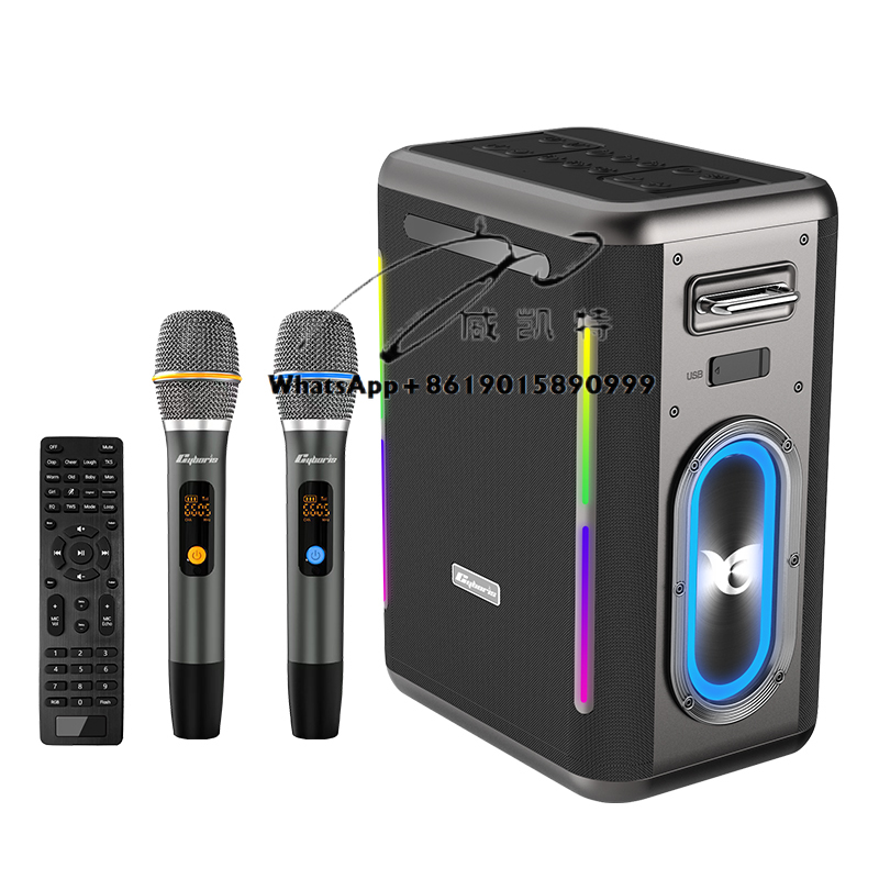 Kids Microphone Karaoke - X15 400W Maszyna do karaoke, stereofoniczny