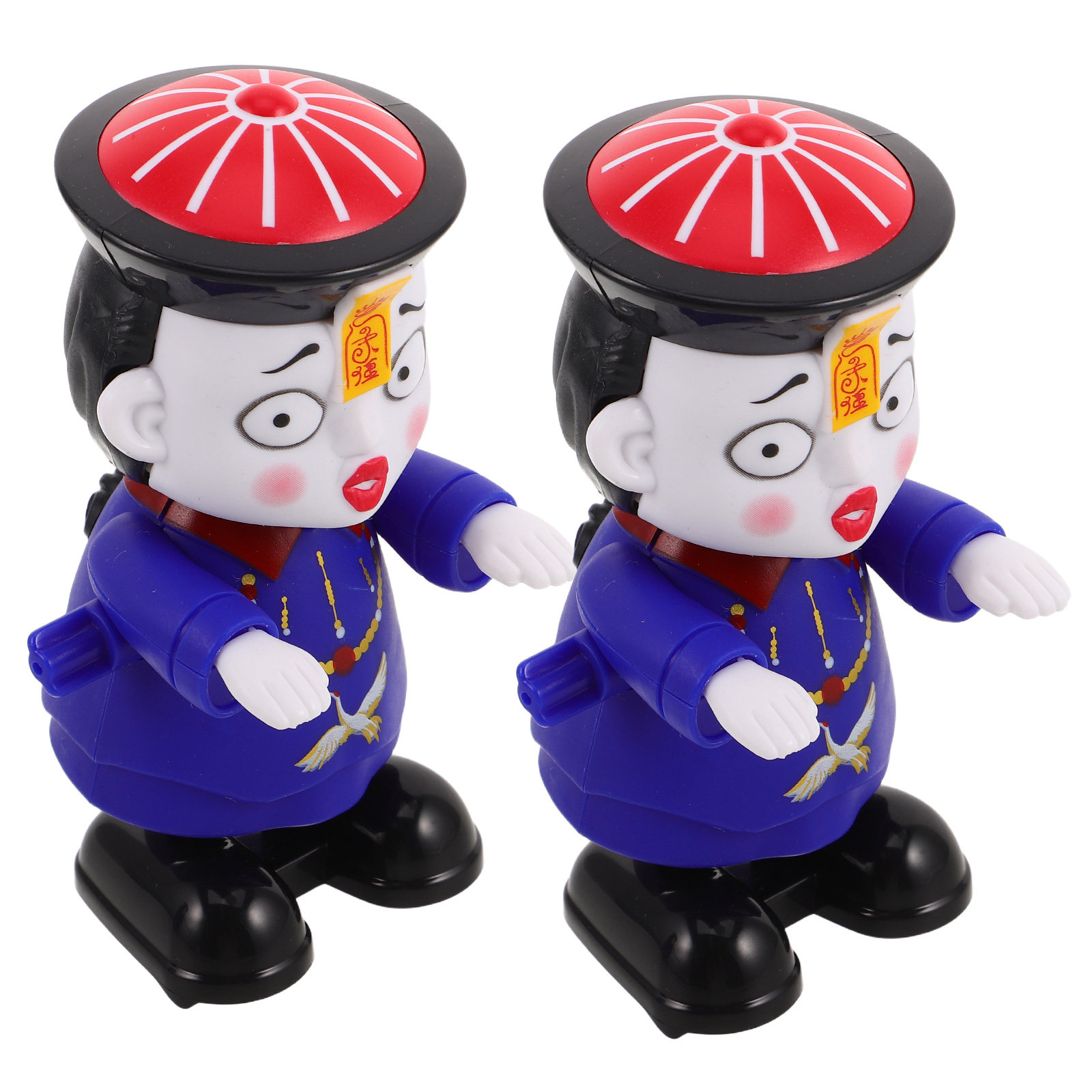 Kids Zombie Toys - 2 szt. Skaczące Zombie Nakręcane Zabawki