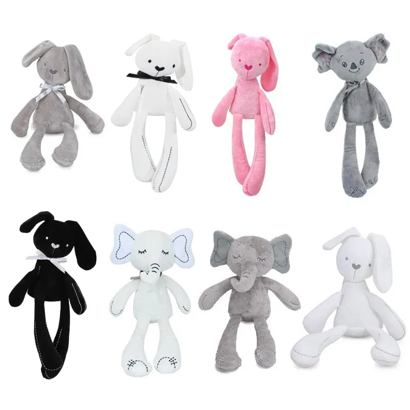 Kids Toys Easter - 42CM Urocza Królicza Lalka Miękka Pluszowa