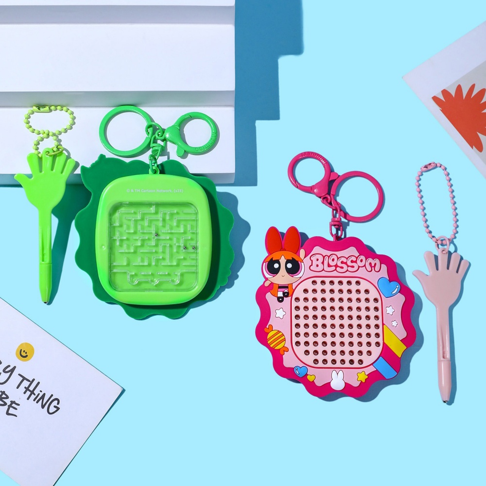 Magnetic Drawing Board - Oryginalne zabawki edukacyjne Labirynt Powerpuff Girls,