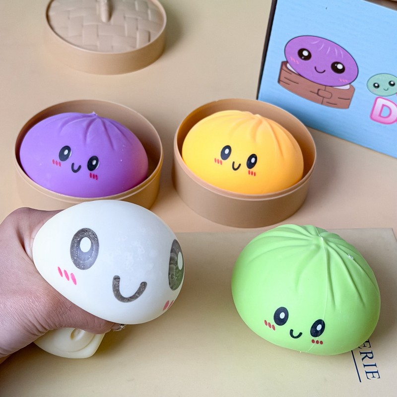 Kids Toys Dumplings - 10cm Symulowany Pieróg Flash Dumpling, zabawka