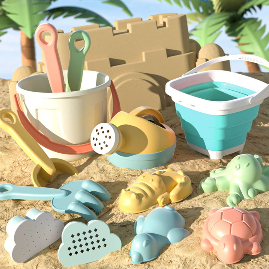 Kinetic Sand Mold - Zabawki do piasku na plażę -