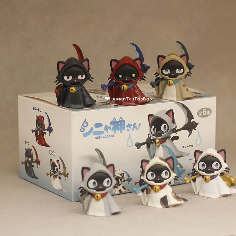 Kids Toys 3 Year Old - Japoński Kot Shinigami Blind Box, Urocza