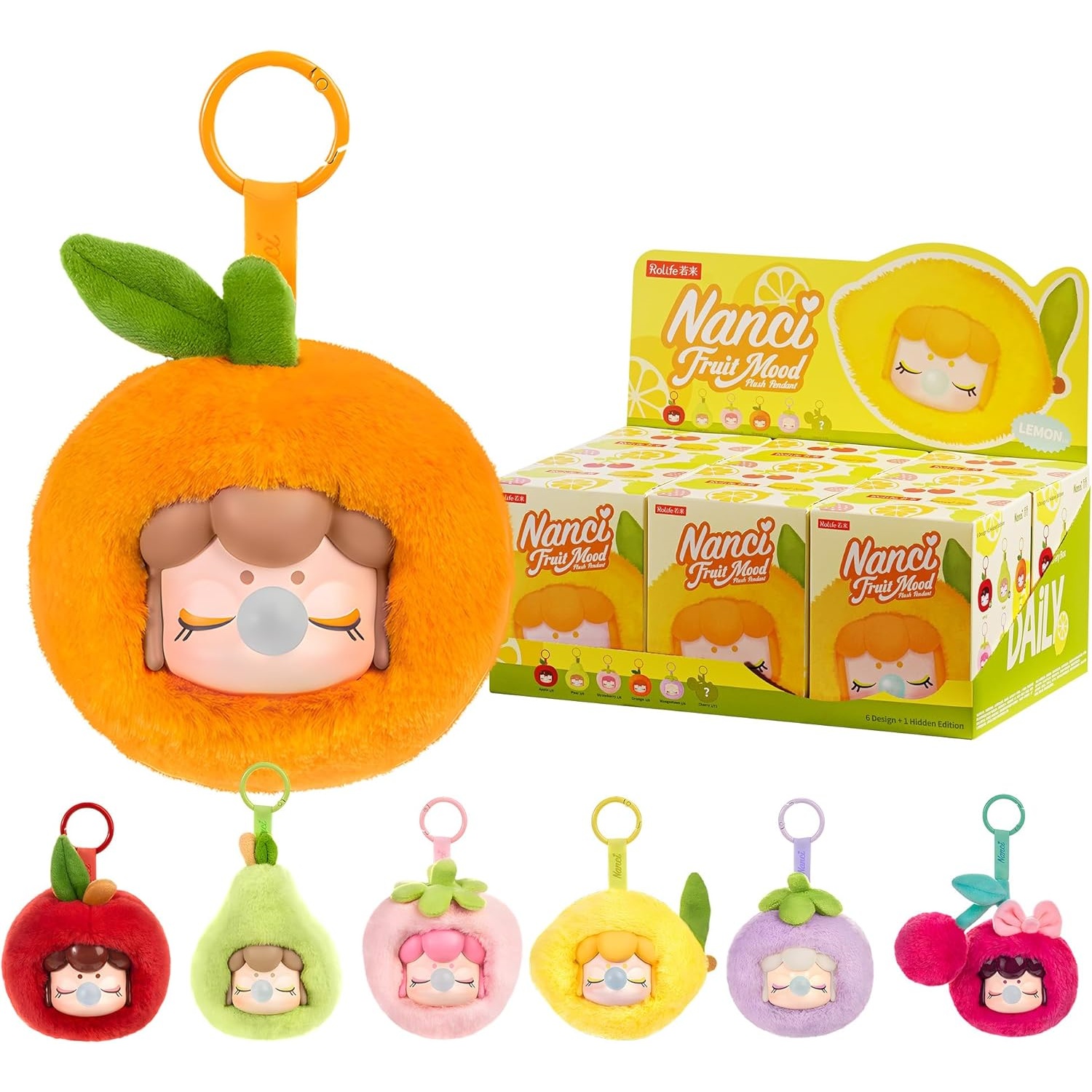 Kids Toys 3 Year Old - Rolife Pluszowa Figurka Niespodzianka Nanci's Fruit