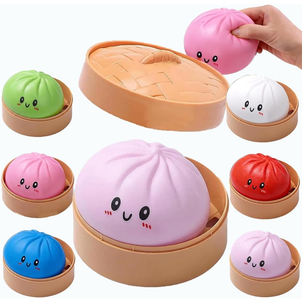 Kids Toys Dumplings - Duża piłka antystresowa w kształcie pieroga