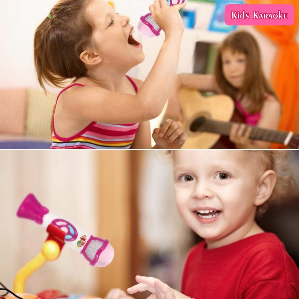 Kids Microphone Karaoke - Mikrofon dla dzieci z funkcją zmiany
