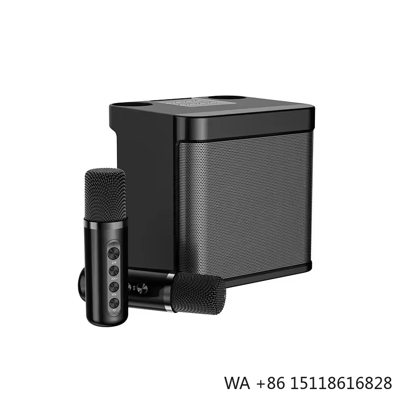 Kids Microphone Karaoke - Przenośna karaoke stereo KTV z Bluetooth,