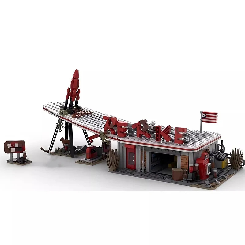 Kids Xmas Toys Ideas - Gry MOC Fallout 4 Czerwona ciężarówka