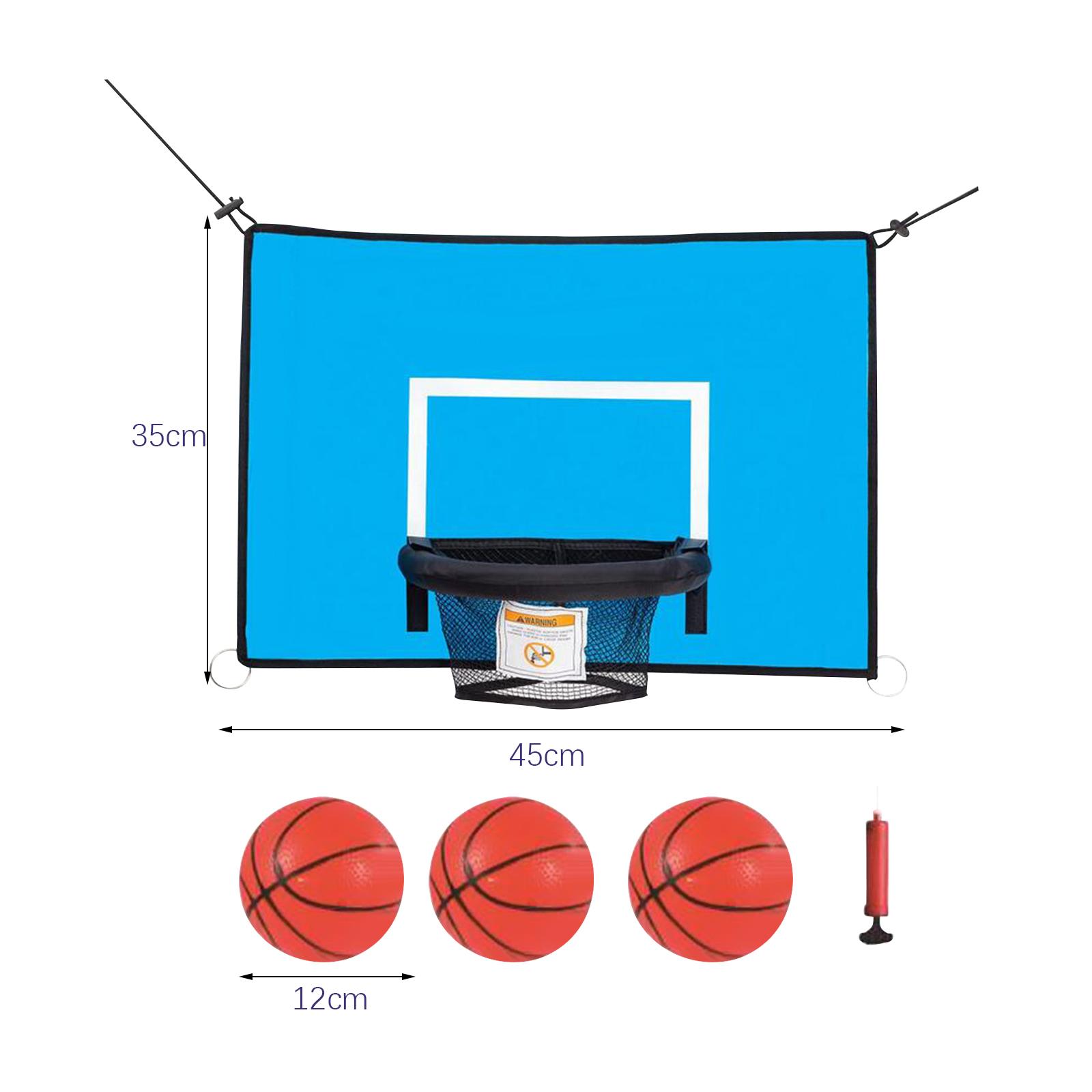 Basketball Hoop Kids Indoor - Kosz do koszykówki na trampolinę z