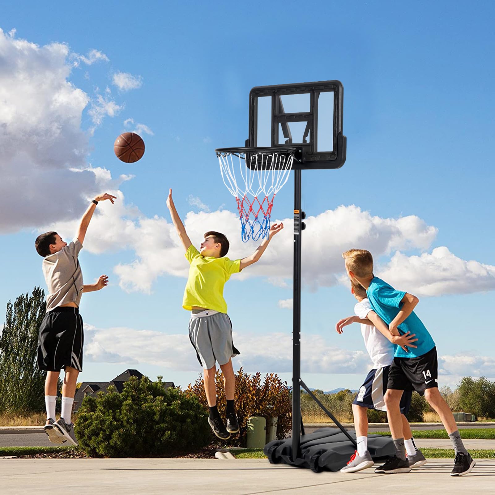 Basketball Hoop Kids Indoor - Kosz do koszykówki dla dzieci, regulowana