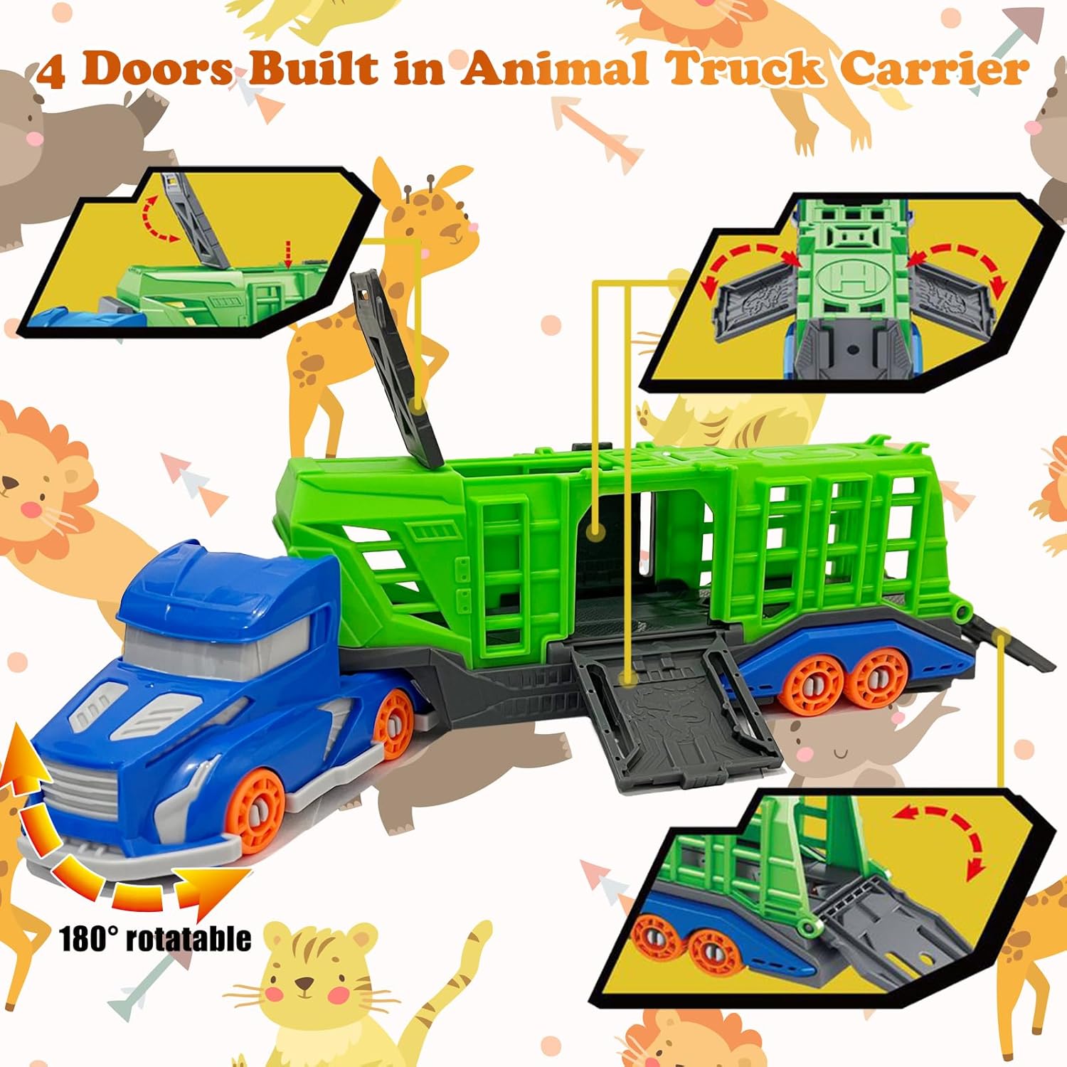 Zestaw zabawek: Pojazd transpo – Sandbox Play Set recenzja i cena