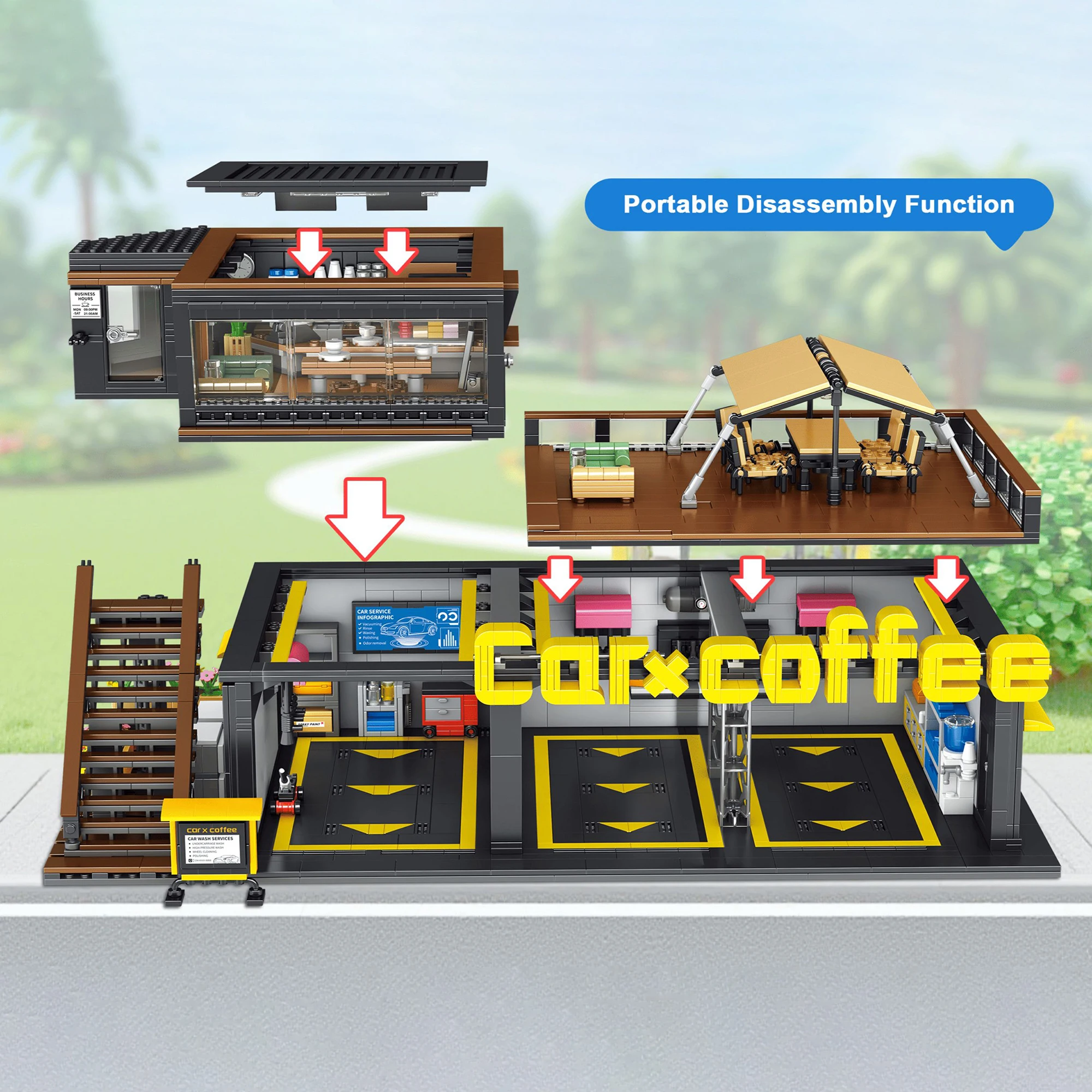 Kawiarnia Warsztat Samochodowy – Kids Toys Store recenzja i cena