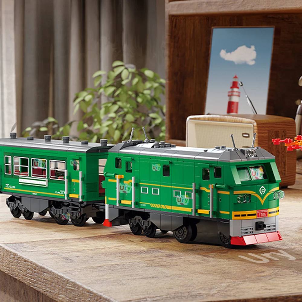 Techniczny Retro Zielony Pocią – Lego Set City recenzja i cena