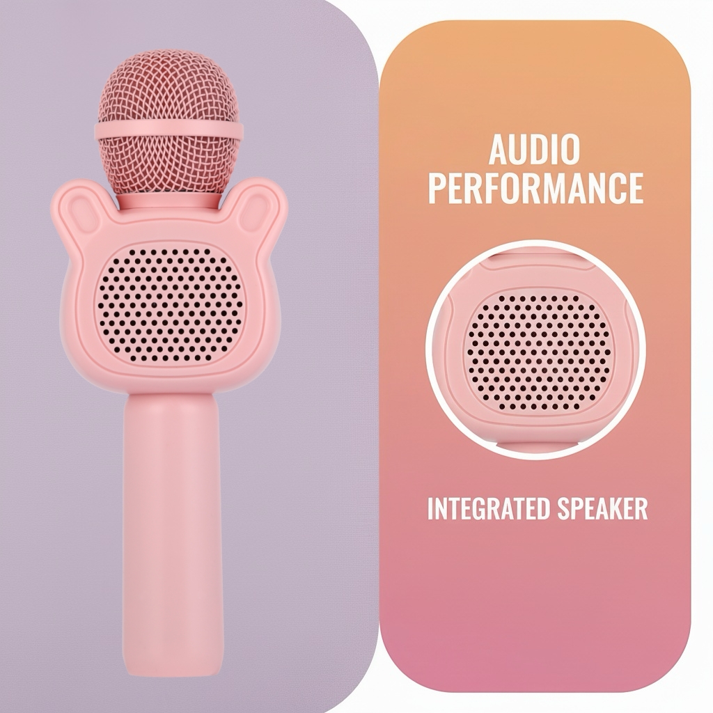Przenośny mikrofon KTV dla dzi – Kids Microphone Karaoke recenzja i cena