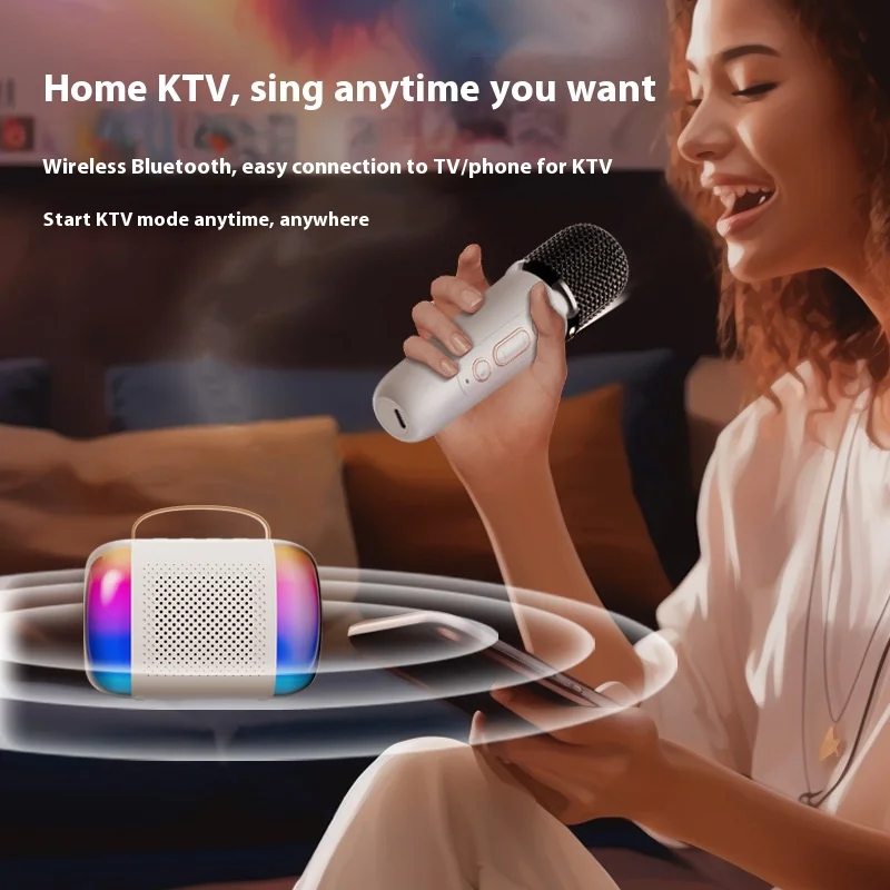 Nowy Mini Mikrofon Głośnik do  – Kids Microphone Karaoke recenzja i cena
