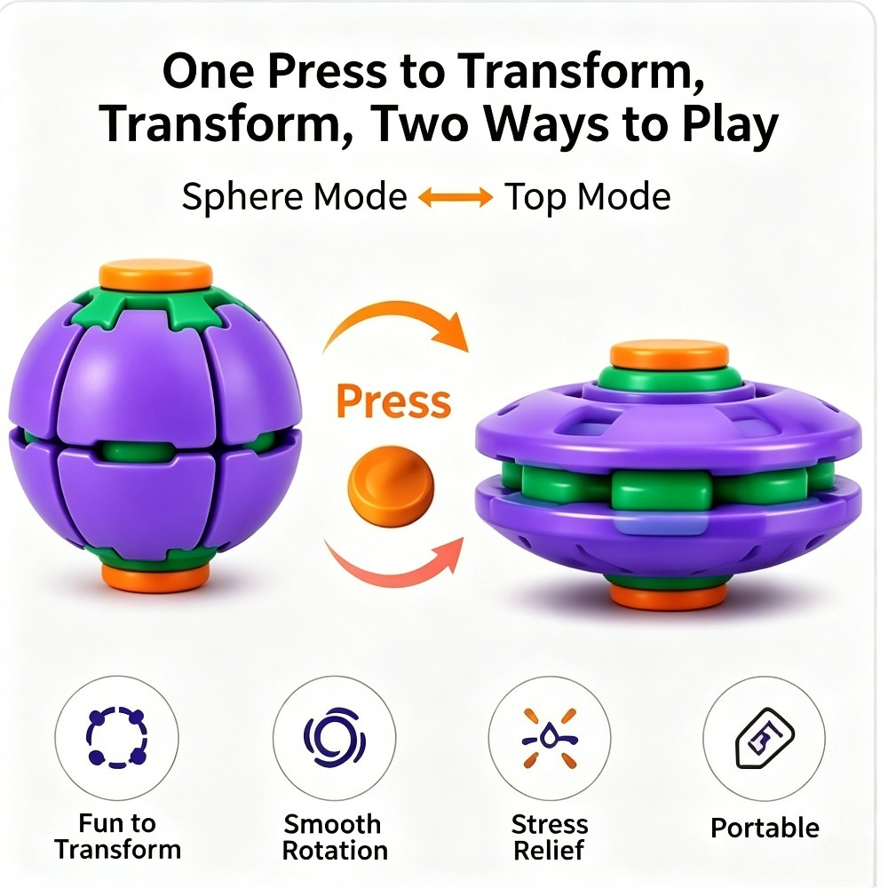 Transformujący się spinner ant – Kids' Toy recenzja i cena