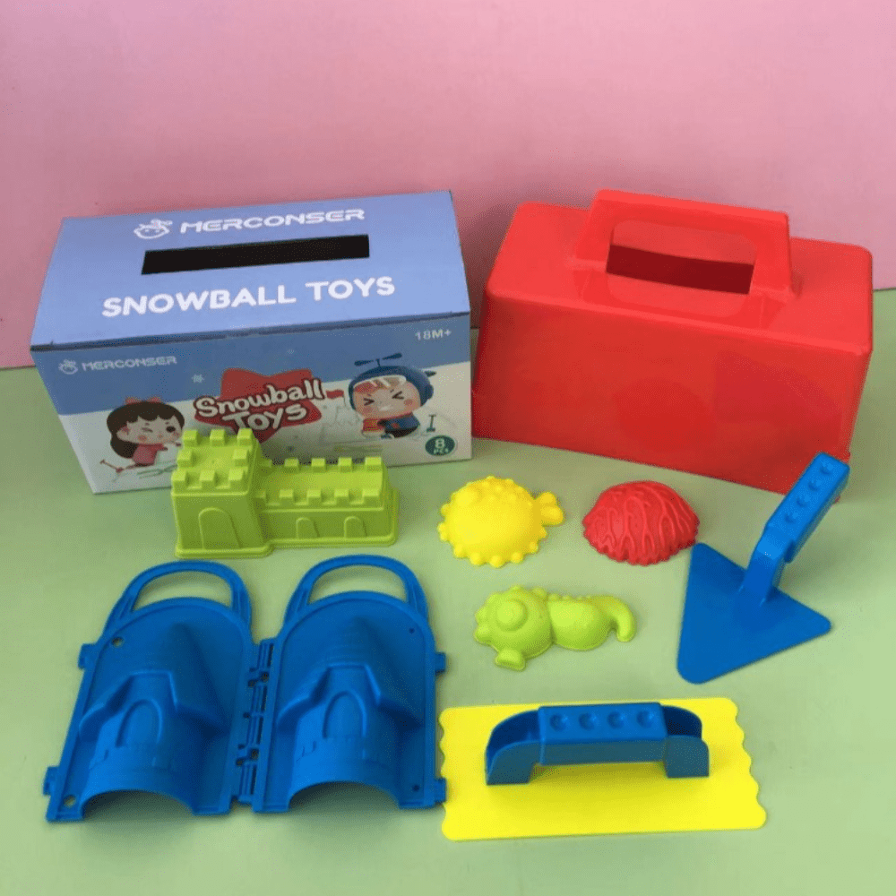 8-częściowy zestaw zabawek zim – Kinetic Sand Mold recenzja i cena