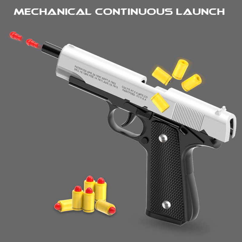 M1911 Colt Zabawkowy Pistolet, – Catapult Launcher Toy recenzja i cena