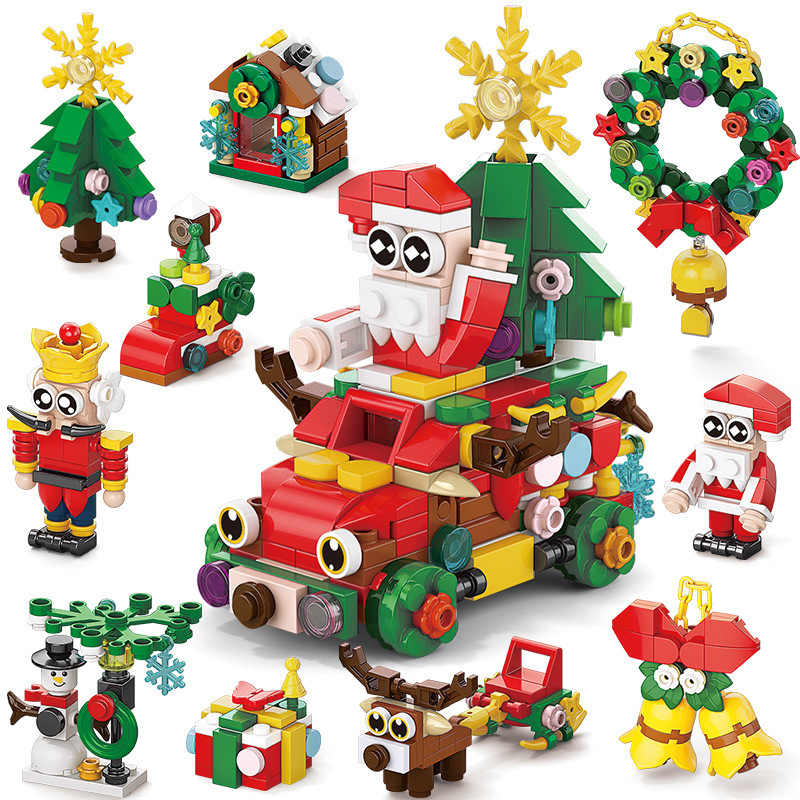 Zestaw Klocków 10w1 Świąteczny – Kids Xmas Toys Ideas recenzja i cena