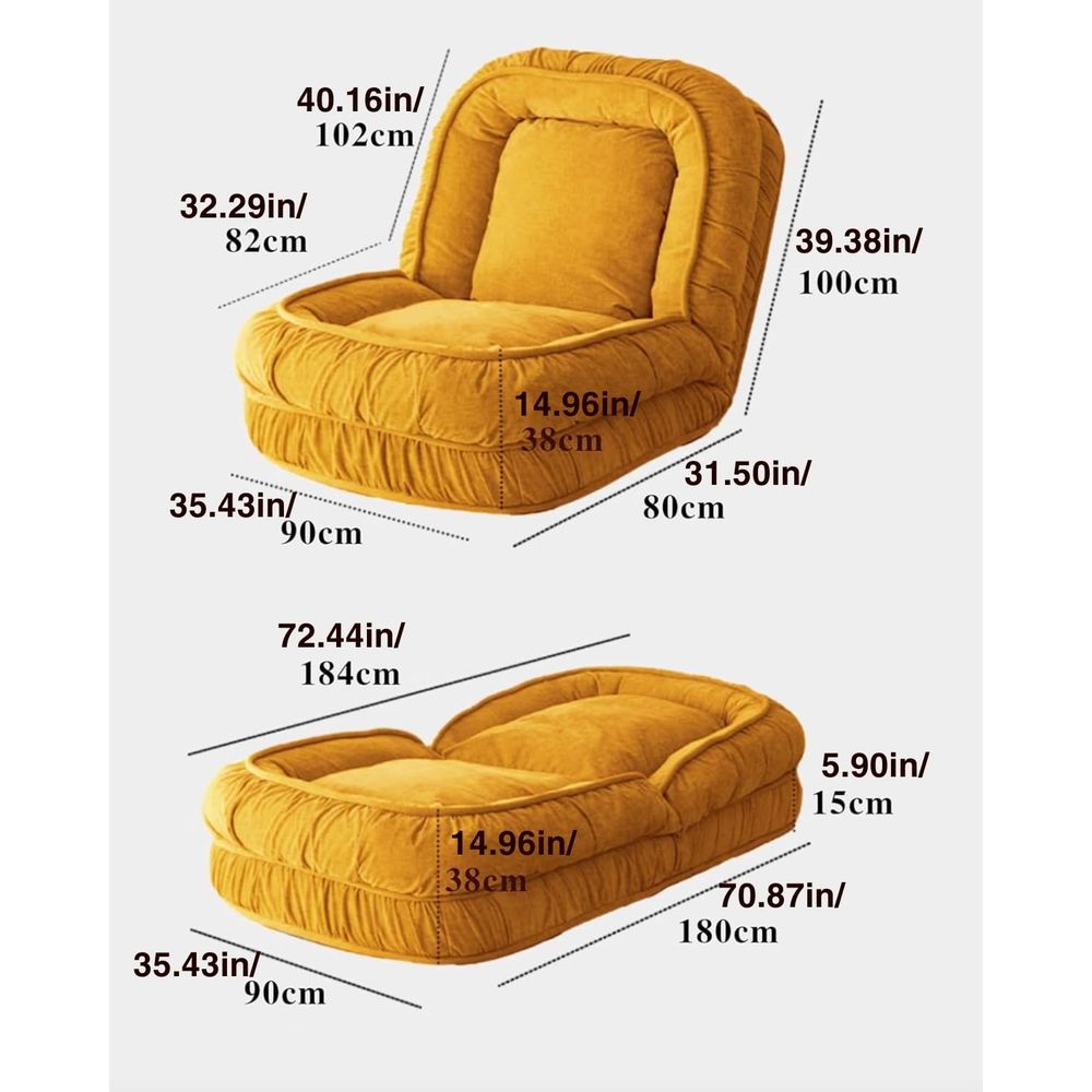 Składana leniwa sofa-łóżko, kr – Kids' Toy recenzja i cena