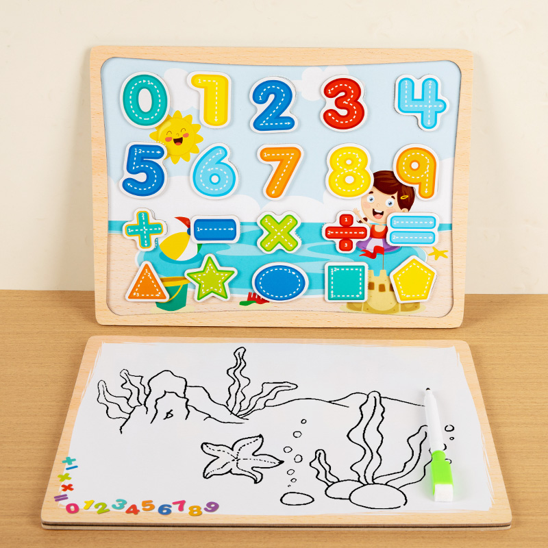 Magnetyczna tablica puzzle 2 w – Magnetic Drawing Board recenzja i cena