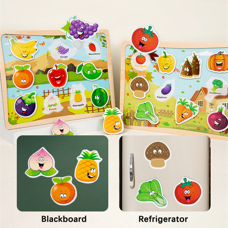 Magnetyczna tablica puzzle 2 w – Magnetic Drawing Board recenzja i cena