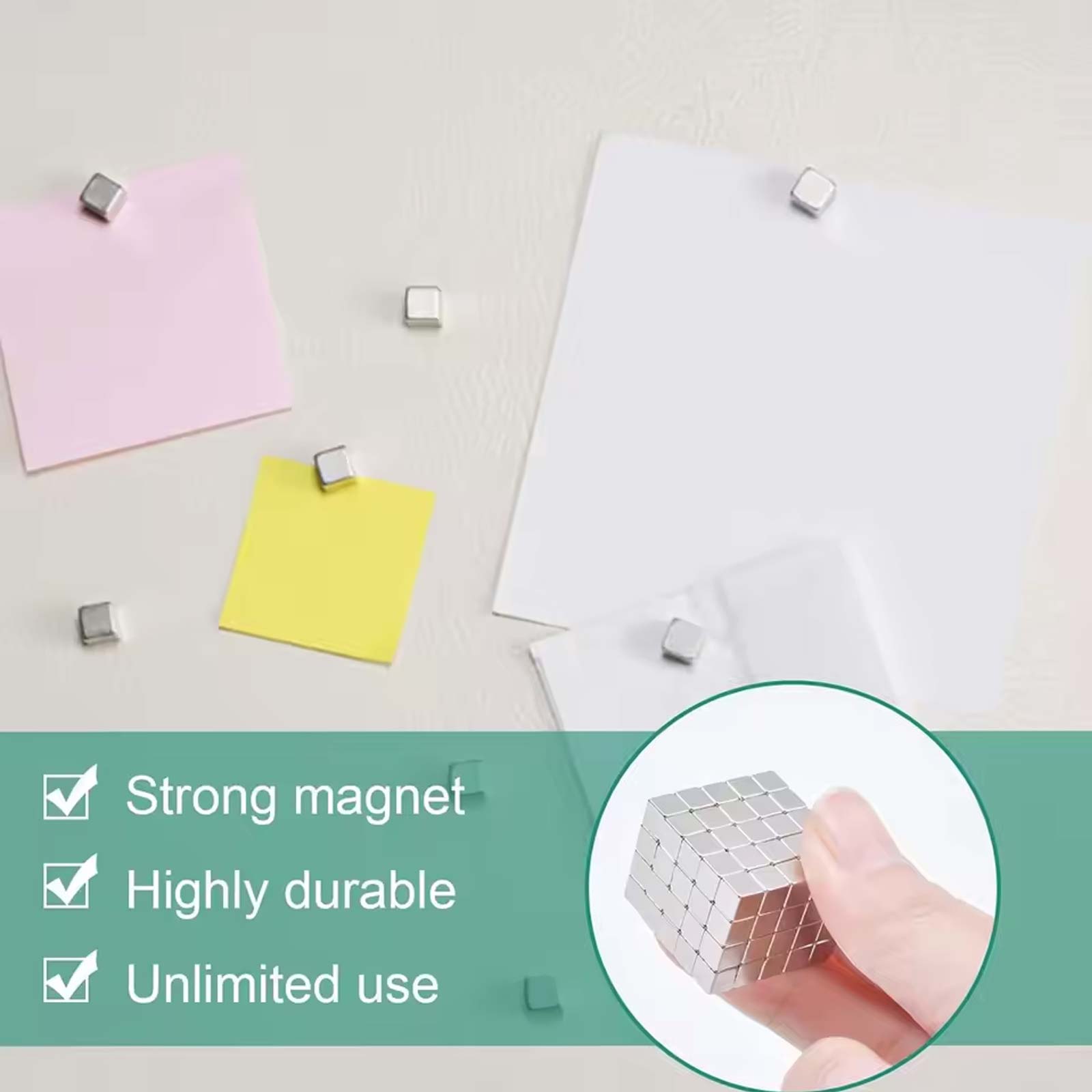 50/100 szt. Małe kwadratowe ma – Magnetic Drawing Board recenzja i cena