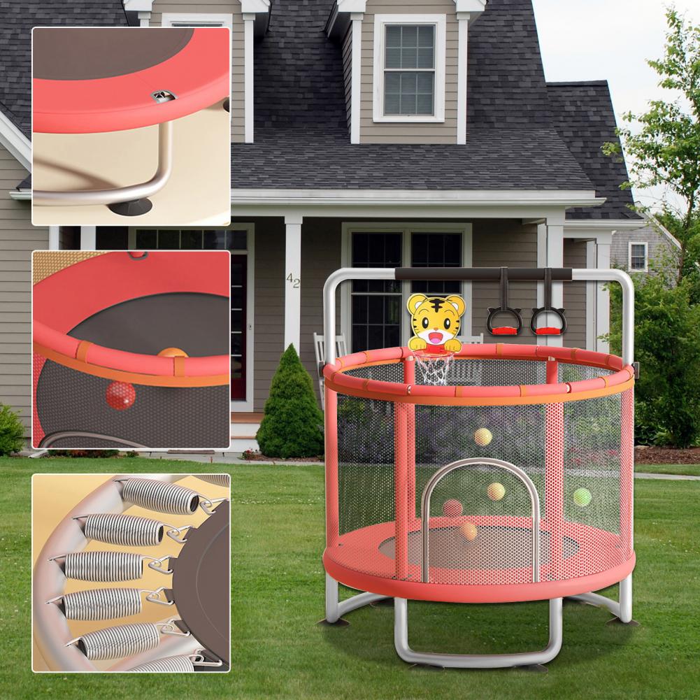 Trampolina dla dzieci, regulow – Basketball Hoop Kids Indoor recenzja i cena