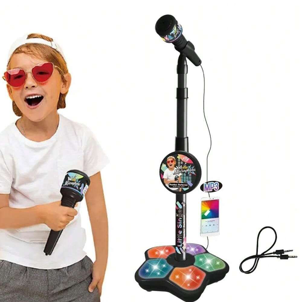 Zabawka ze stojakiem na mikrof – Kids Microphone Karaoke recenzja i cena