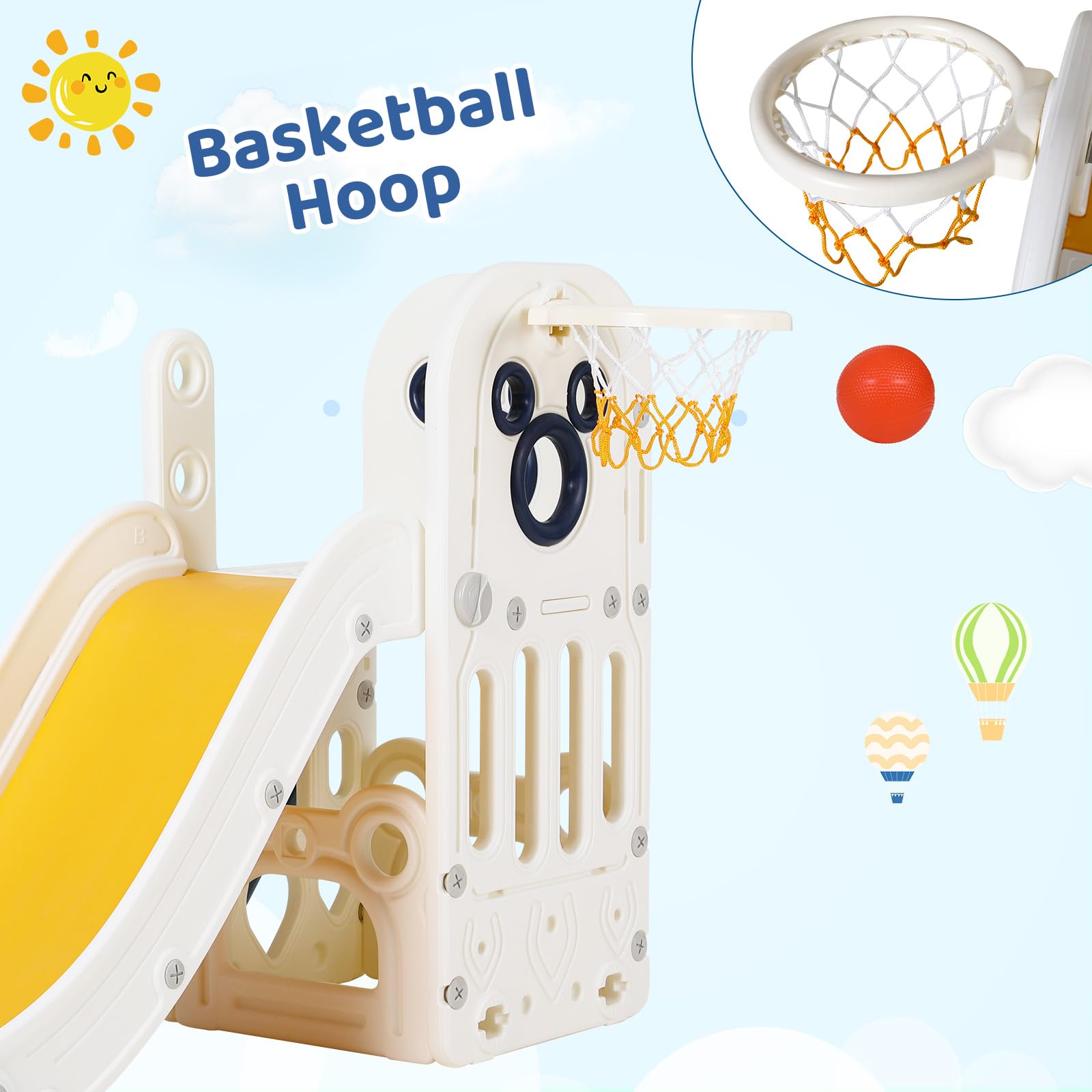 Zestaw do zabawy dla maluchów  – Basketball Hoop Kids Indoor recenzja i cena
