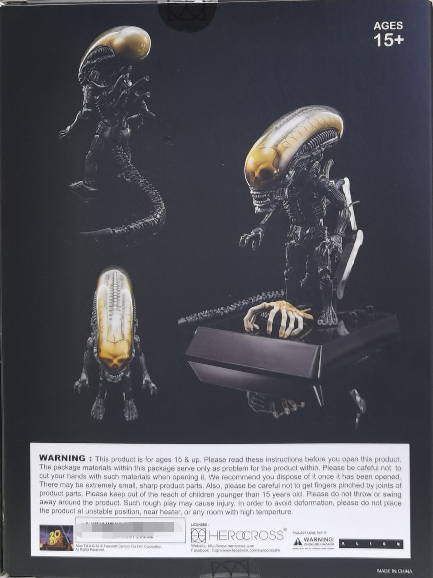 Nowa figurka akcji Herocross M – Xenomorph Kids Toys recenzja i cena