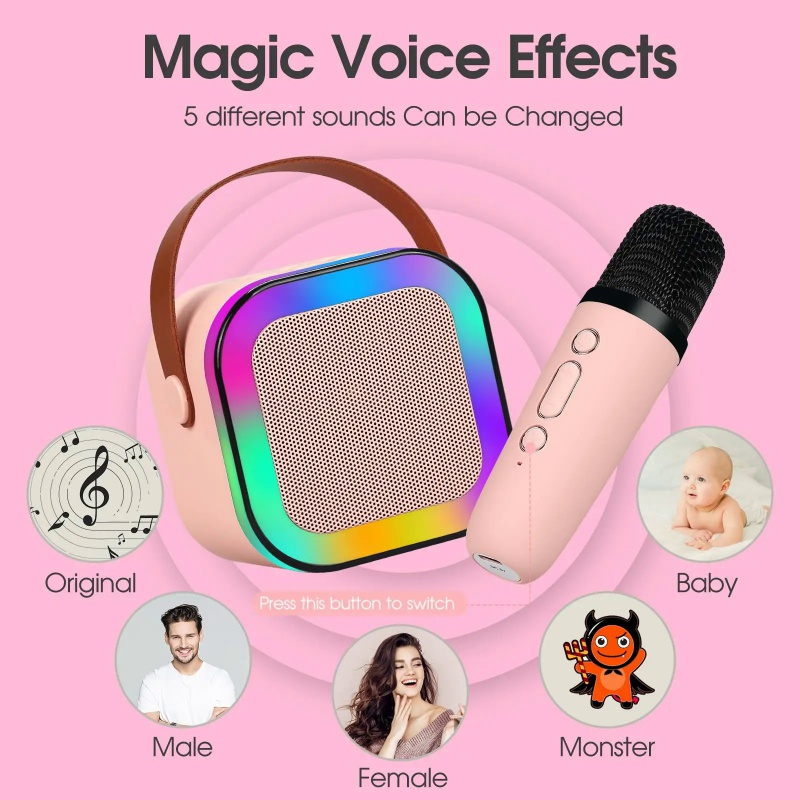 K12 Bezprzewodowa maszyna do k – Kids Microphone Karaoke recenzja i cena