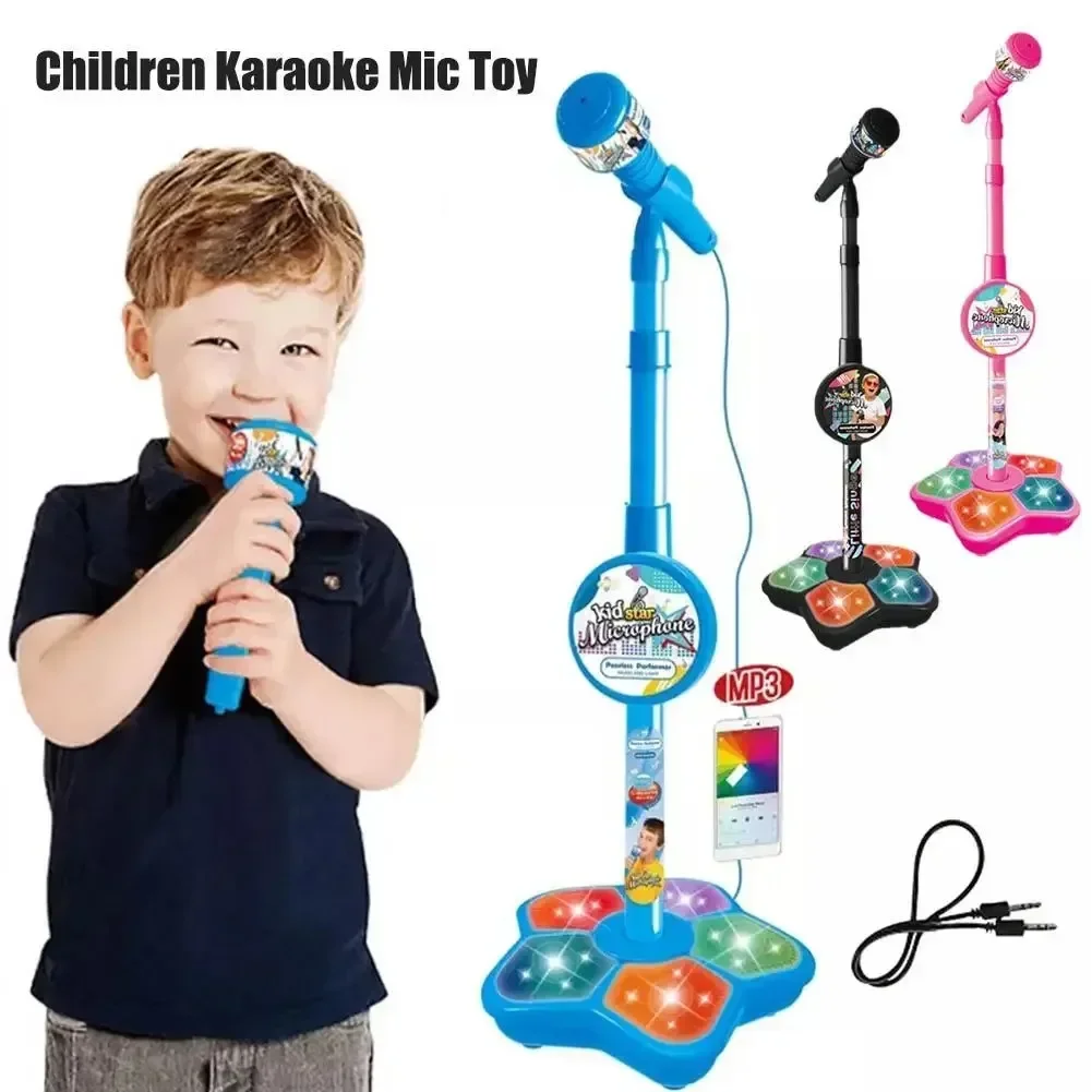 Mikrofon dla dzieci ze stojaki – Kids Microphone Karaoke recenzja i cena