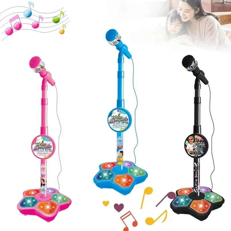 Mikrofon dla dzieci ze stojaki – Kids Microphone Karaoke recenzja i cena