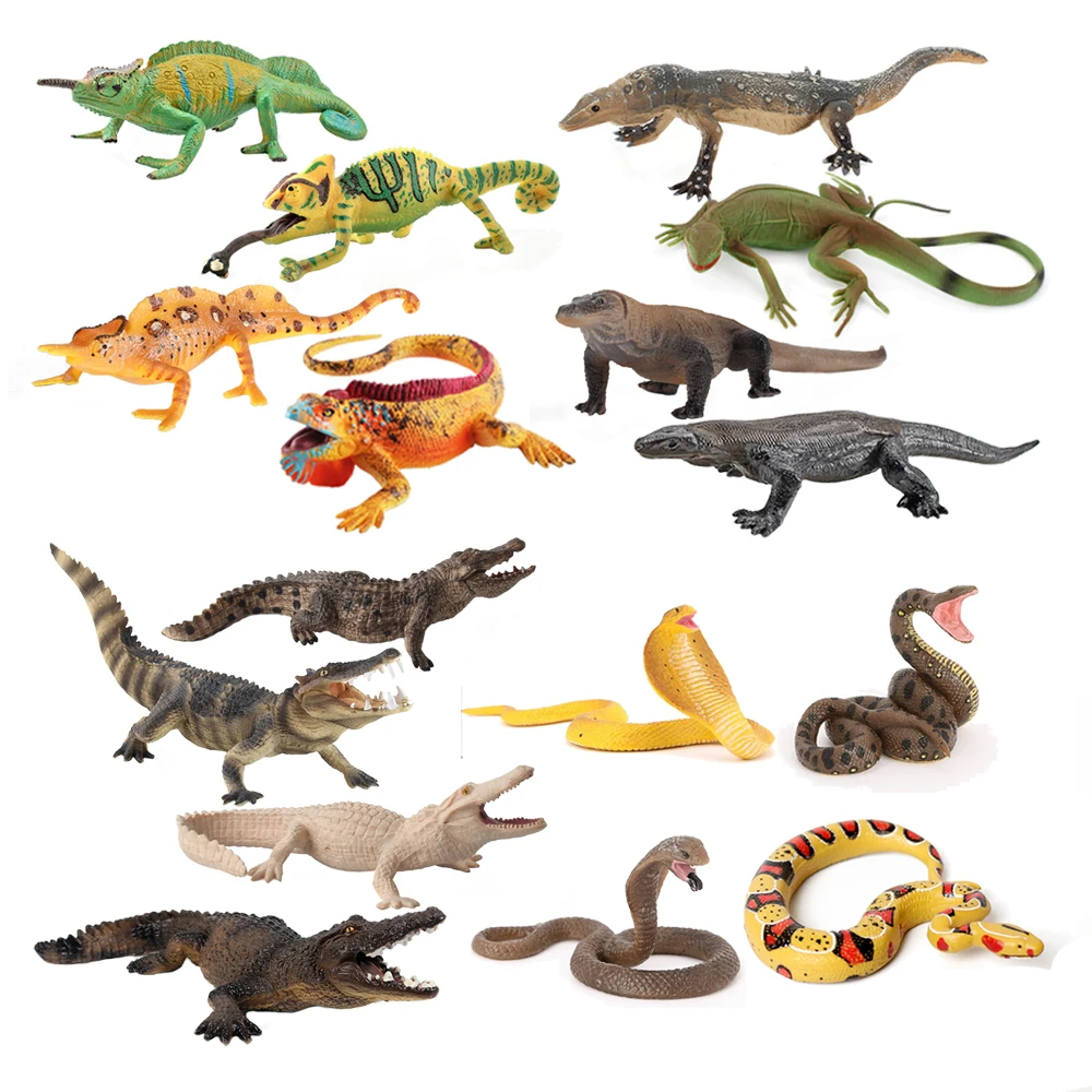 Plastikowy Model Kameleona Zab – Sandbox Play Set recenzja i cena