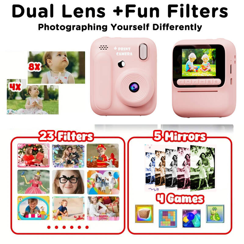 Aparat fotograficzny dla dziec – Kids Toys Videos recenzja i cena