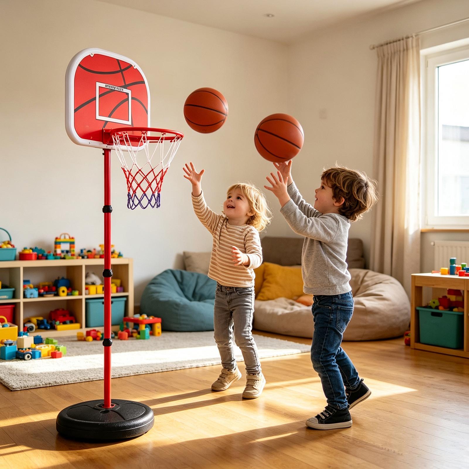 Kosz do koszykówki z podstawką – Basketball Hoop Kids Indoor recenzja i cena