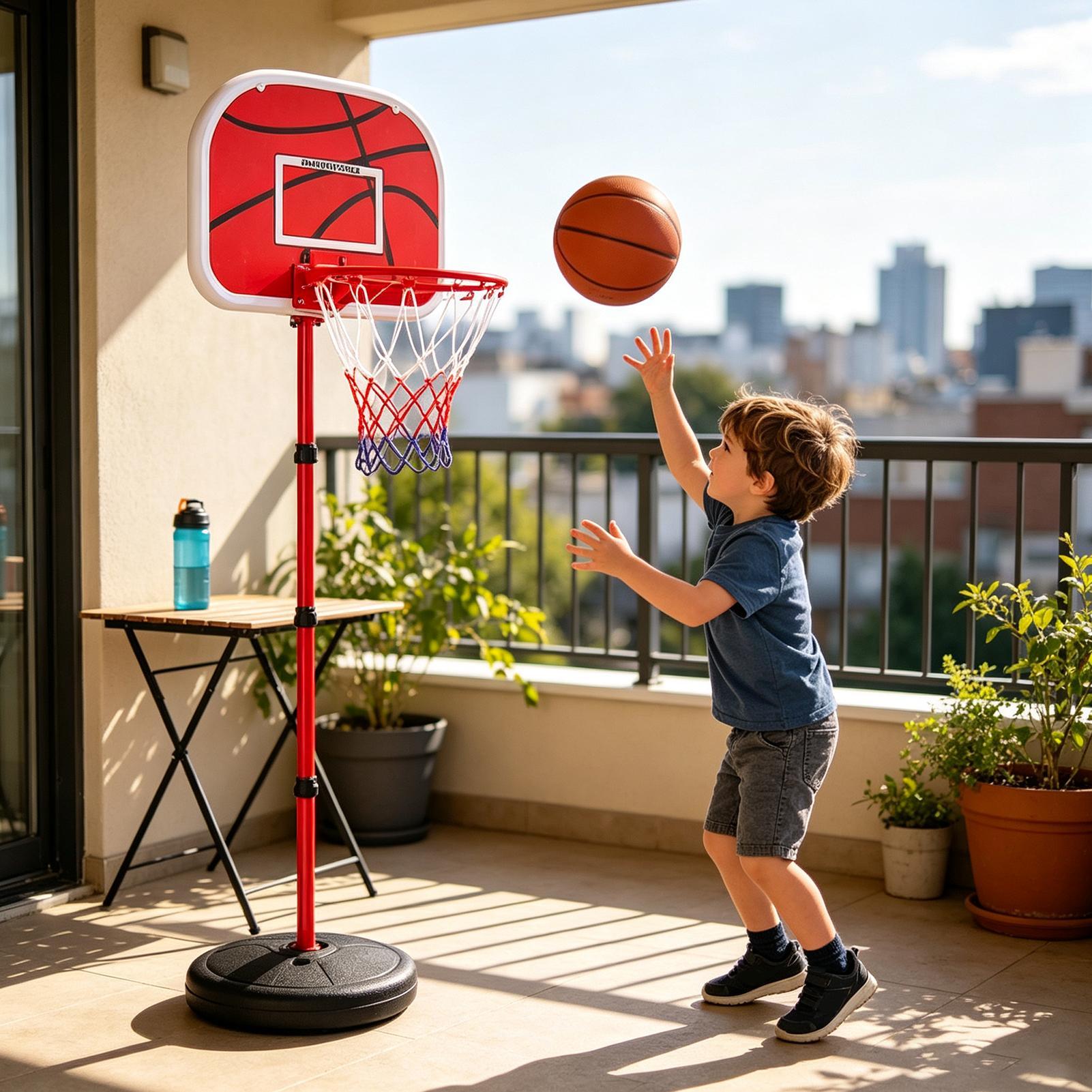 Kosz do koszykówki z podstawką – Basketball Hoop Kids Indoor recenzja i cena