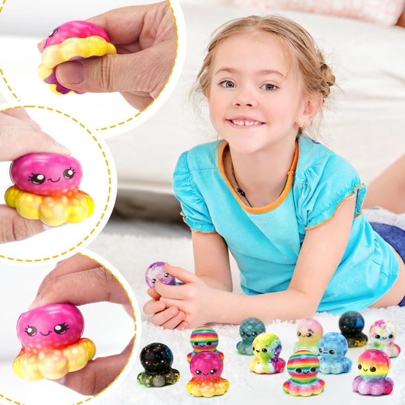 Ośmiornice do powolnego ściska – Kids Toys Easter recenzja i cena