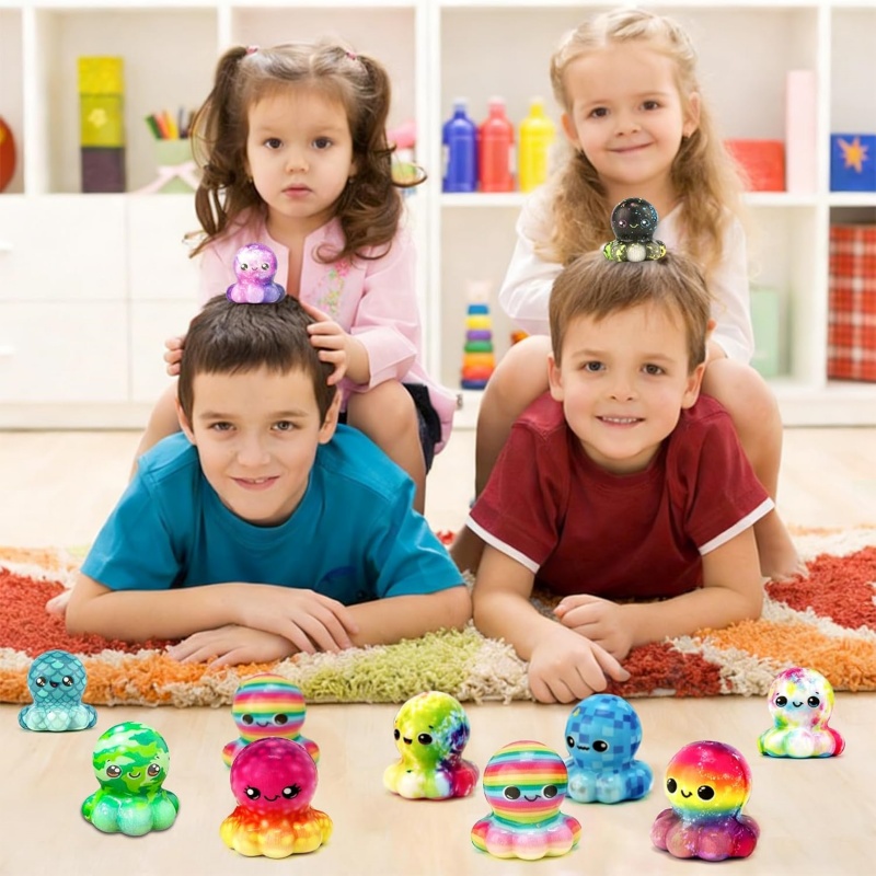 Ośmiornice do powolnego ściska – Kids Toys Easter recenzja i cena